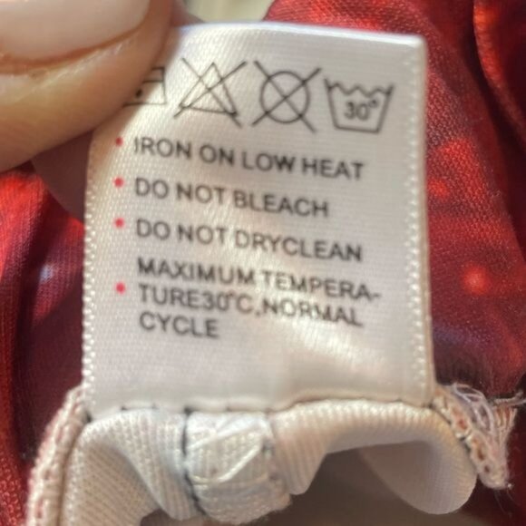 Taco Cat Doritos Print Red Jogger Pants With Drawstring Waist Medium - Picture 8 of 8